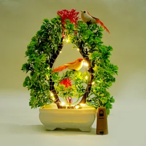 POKA Artificial Flower With Bird